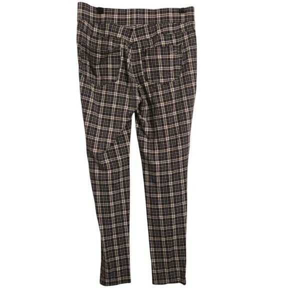 Seven7 Pants - Seven Women’s Plaid Pant Leggings Size M – Stretch Slim Fit Casual Style